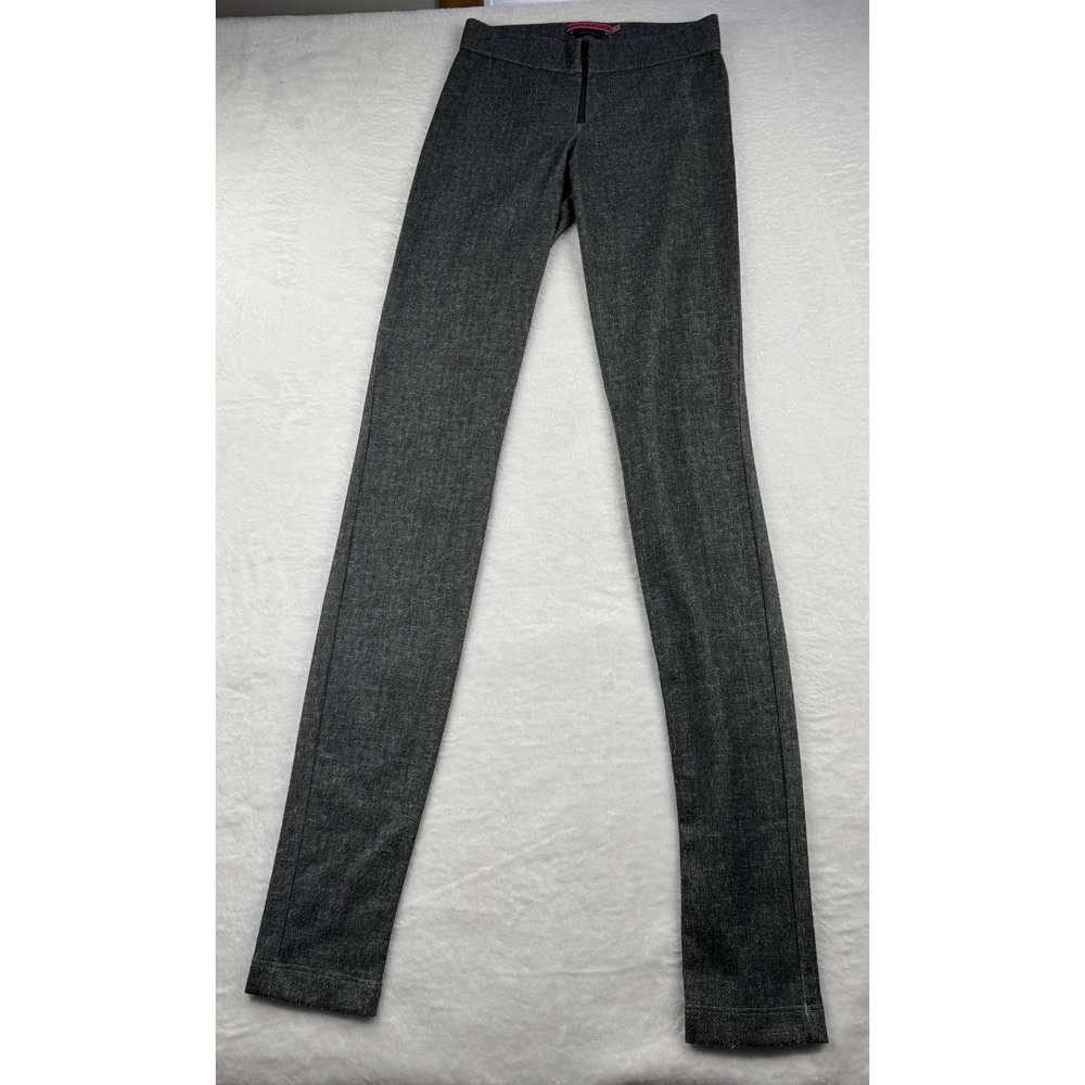 Alice + Olivia Stretch Jegging Tights Pants Women 4 Gray Slim Fit Super Stretchy